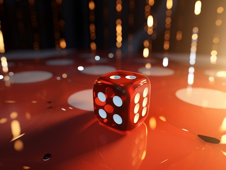 Kamera profesional menangkap detail roda roulette licin 4d